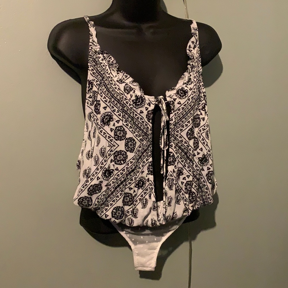 Rare Free people intimately bandana bodysuit NWT